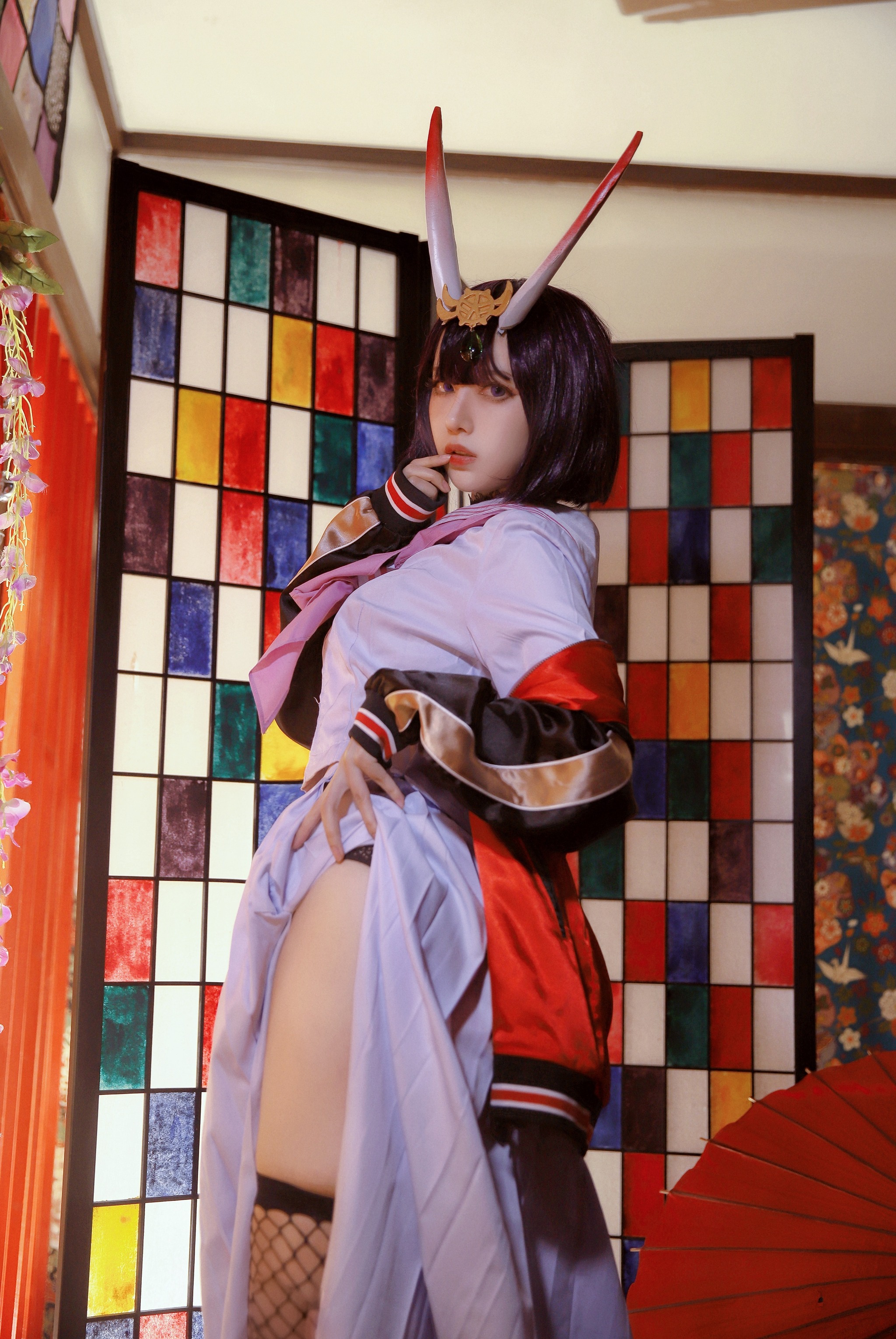 图片[1]-Shika小鹿鹿 – NO.068 酒吞童子 [15P]-XikXak
